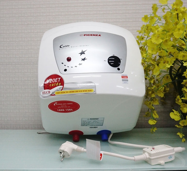 Bình nóng lạnh chống giật Picenza V20ET 20 lít