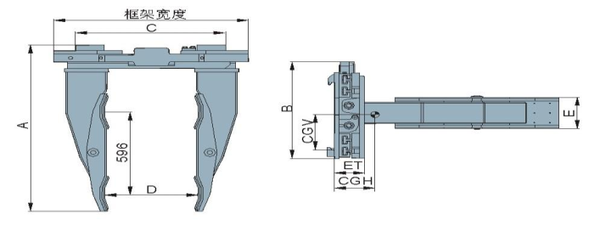 thông số bộ công tác kẹp phuy tự động