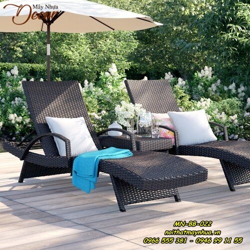 Ghế nằm bể bơi 022
