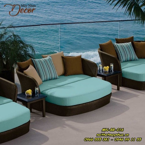 Giường tắm nắng bể bơi 016