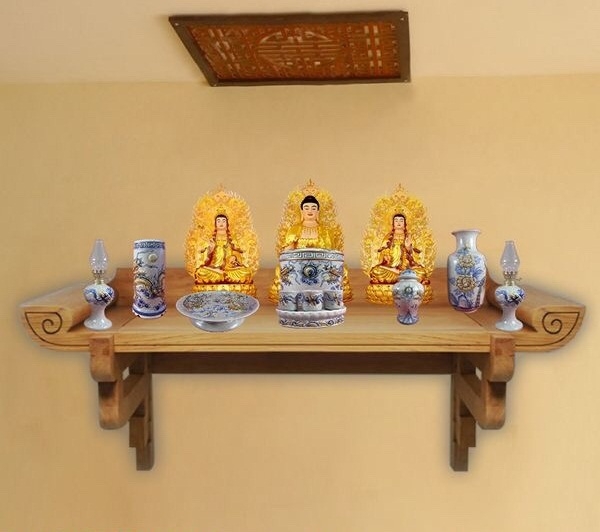 MẪU ÁN GIAN PHÒNG THỜ 002