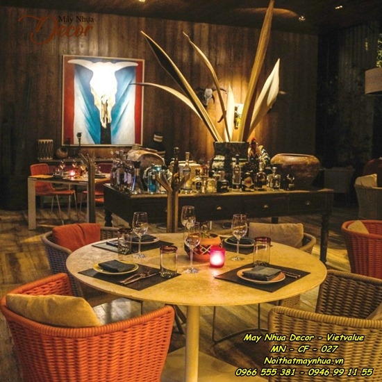 Bàn ghế cà phê 027