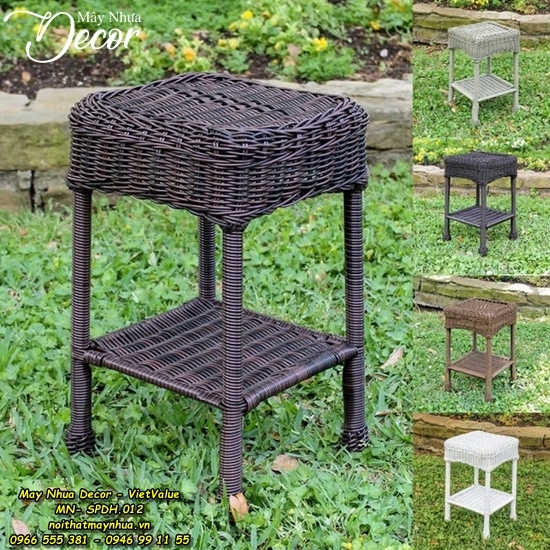 Ghế Sân vườn Mây Nhựa MN-SPDH.012