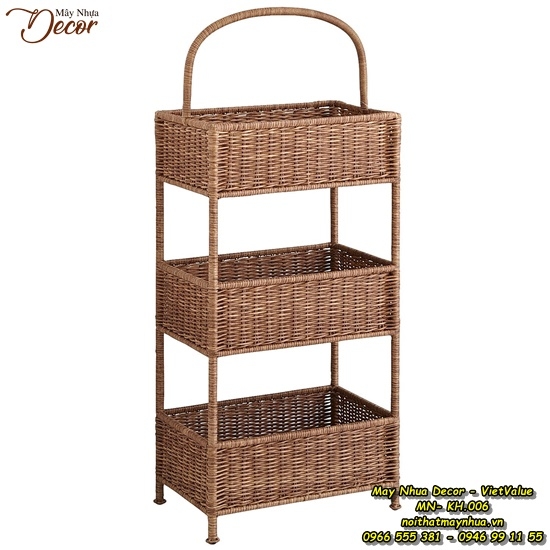 Giá để đồ Mây Nhựa - MN-KH.006