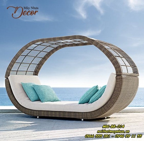 Giường tắm nắng bể bơi 014