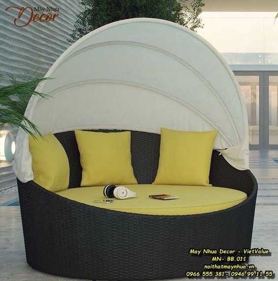 Giường tắm nắng bể bơi 011