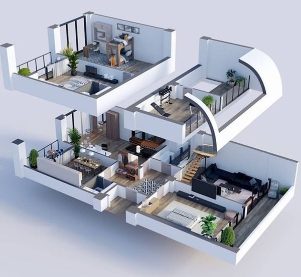 MẪU 3D KIẾN TRÚC - PHẦN 003