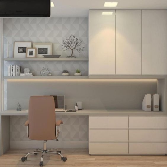 MẪU NỘI THẤT PHÒNG LÀM VIỆC 001