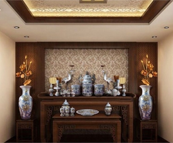 MẪU ÁN GIAN PHÒNG THỜ 005