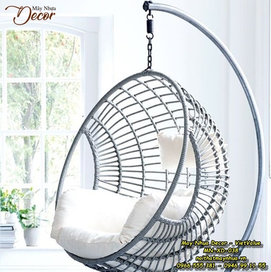 Xích đu treo dạng lồng MN-XD.038