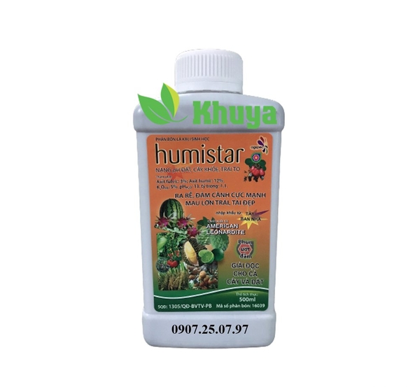 HUMISTAR 500ml - CỬA HÀNG VẬT TƯ NÔNG NGHIỆP KHUYA