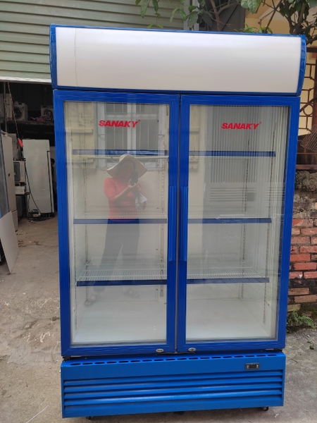 Thanh lý tủ mát 1200l sanaky giá rẻ, có bảo hành tại Hà nội