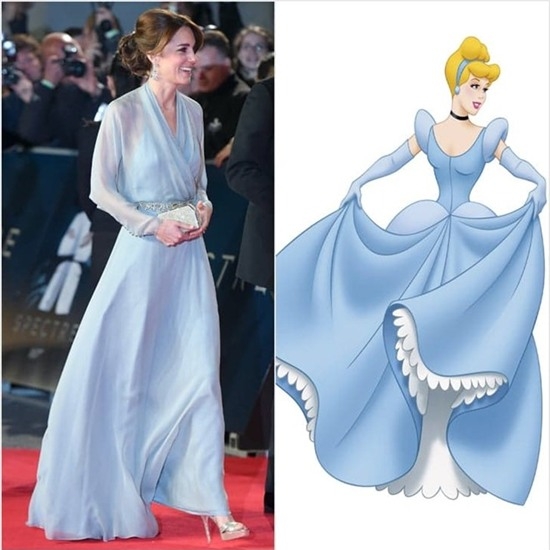 12 lần mặc đẹp như công chúa Disney của công nương Kate