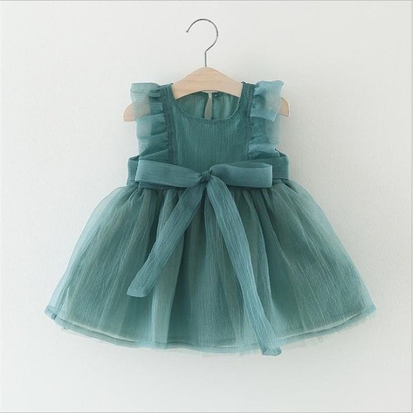 Váy công chúa xanh rêu