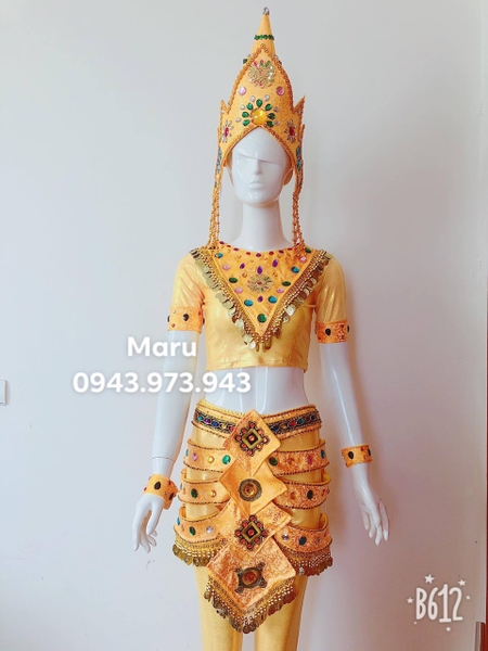 Trang phục biểu diễn Champa cổ