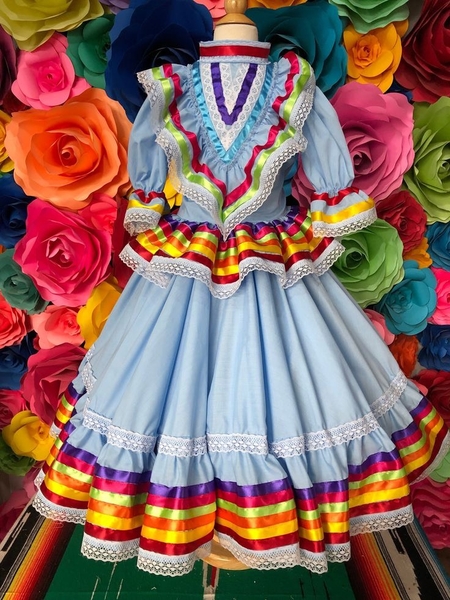 Váy lễ hội Mexico cho bé