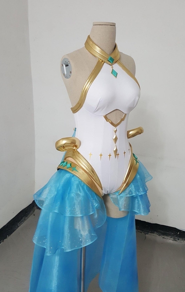 Cosplay hóa trang thủy thủ xanh hiện đại, tinh tế