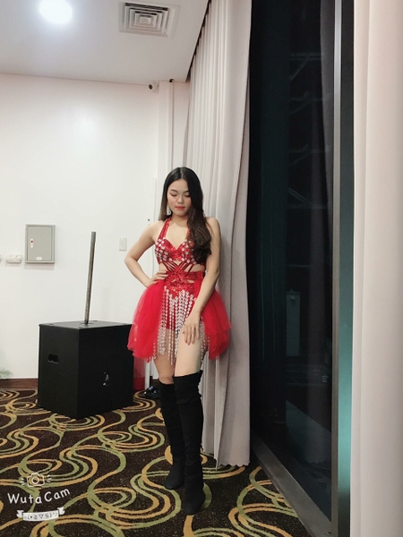 BỘ SEXY DANCE MÀU ĐỎ