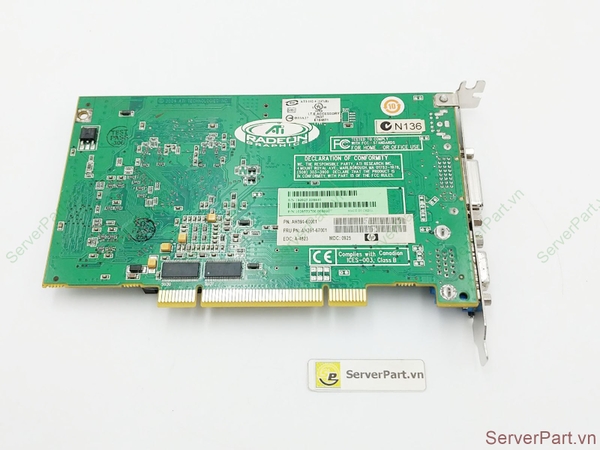 Cạc màn hình Graphic card HP Integrity RX2660 RX3600 PCI PCI-X ATI RAD ...