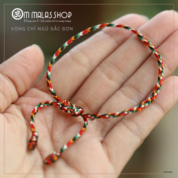 VÒNG CHỈ NGŨ SẮC ĐƠN