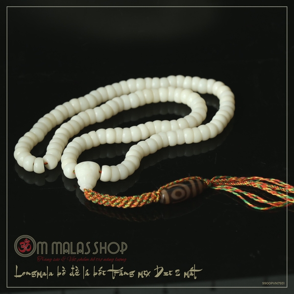 LONG MALA RỄ BỒ ĐỀ TRẮNG KẾT DZI 2 MẮT