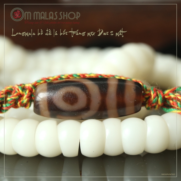 LONG MALA RỄ BỒ ĐỀ TRẮNG KẾT DZI 2 MẮT