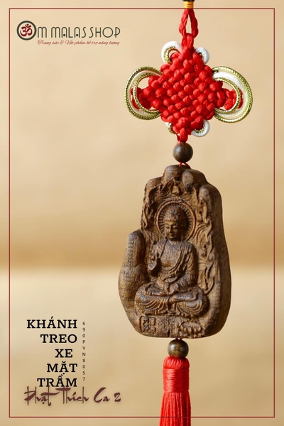 KHÁNH TREO XE MẶT TRẦM QUAN ÂM BỒ TÁT