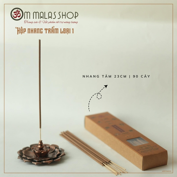 OMI | HỘP NHANG TRẦM LOẠI 1 - 90 CÂY
