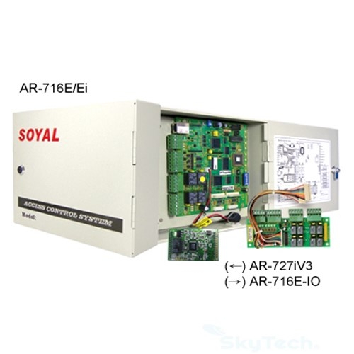 Soyal AR-716E : Bộ điều khiển trung tâm Kiểm soát khoá Đài Loan