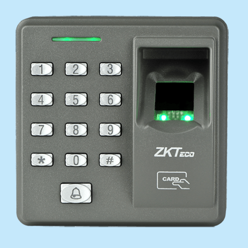 ZK Teco X7 : Đầu đọc kiểm soát ra vào bằng vân tay độc lập