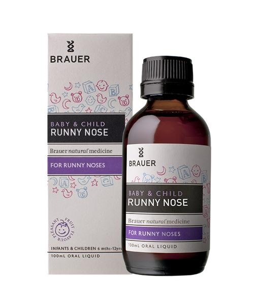 Siro Trị Sổ Mũi Thảo Dược Brauer Runny Nose Baby & Child từ 6 tháng tuổi