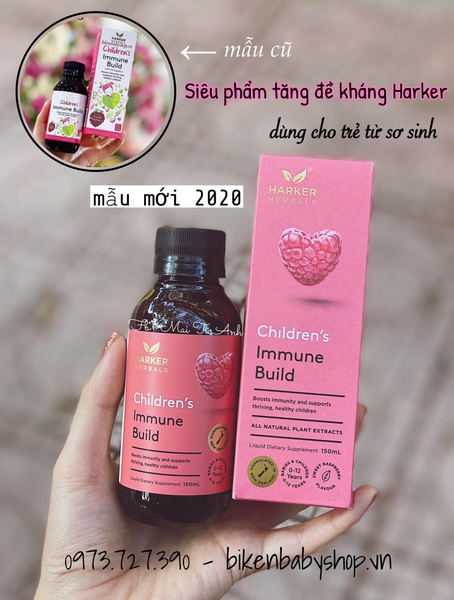Tăng đề kháng cho trẻ sơ sinh Harker Herbals