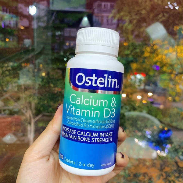 Calcium & Vitamin D3 Ostelin 130 viên