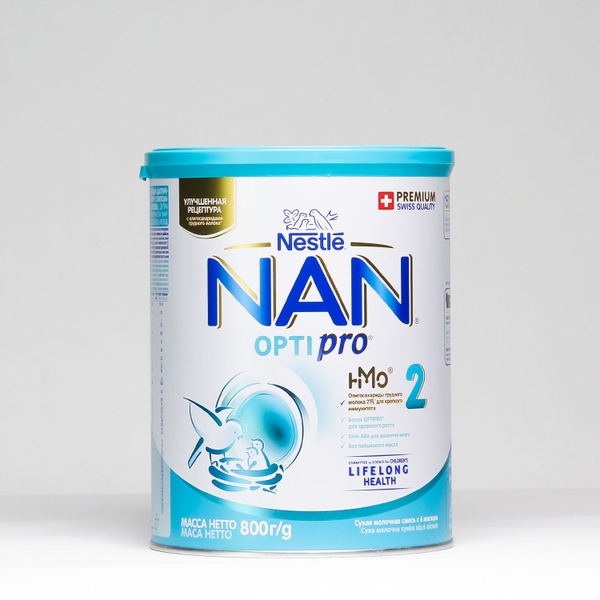 Sữa Nan Nga số 2 (6-12 tháng) dạng lon 800gr