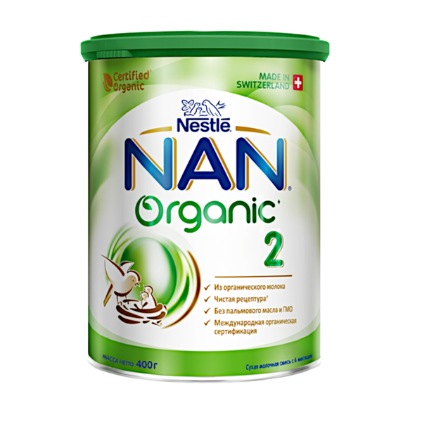 Sữa Nan Organic số 2 (6-12 tháng) 400g