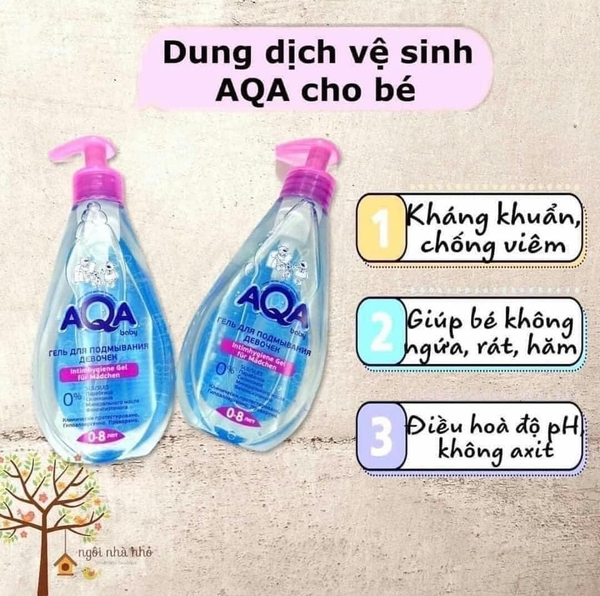 Dung dịch vệ sinh cho bé AQA 250ml
