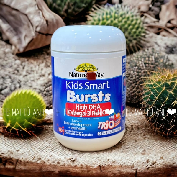 OMEGA 3 TRIO BURST Nature's Way Kids Smart 180v