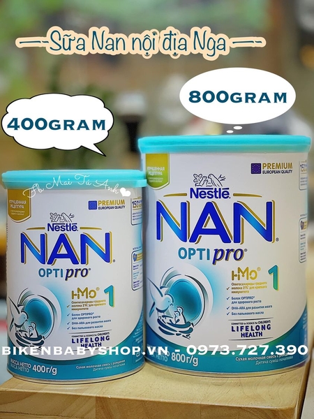 Sữa Nan Nga số 1 (0-6 tháng) dạng lon 800gr