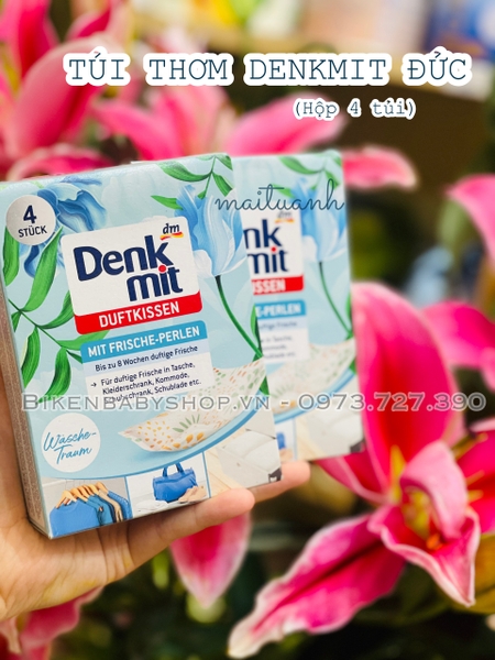 Túi treo thơm Denkmit nội địa Đức (hộp 4 túi)