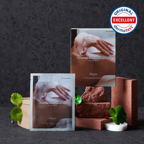 Tẩy da chết body Muez Cicachiol Body Peeling Pad | LENGRINSTORY