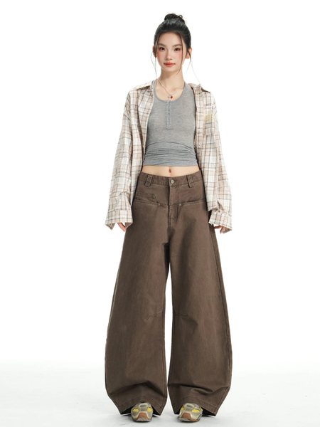 QB06-Quần jean người lớn, chất liệu chính: vải dệt thoi từ sợi denim (cotton), dùng cho nữ, mã 8173