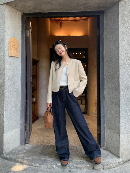 QB03- Quần jean người lớn, chất liệu chính: vải dệt thoi từ sợi denim (cotton), dùng cho nữ, mã 664