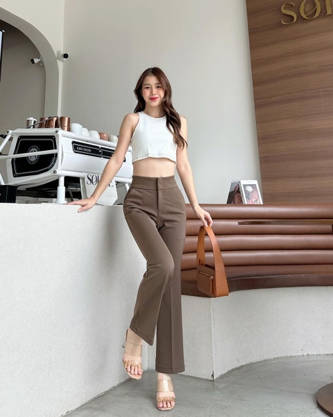 Quần vải ống vẩy QT53