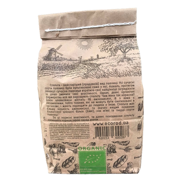 Bột Mì Spelt hữu cơ Ecorod 1kg Organic Spelt Flour - Organic360