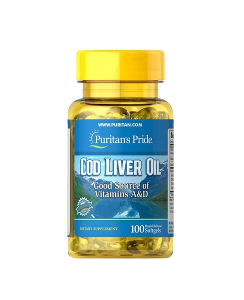 vien-dau-gan-ca-tuyet-puritan-s-pride-cod-liver-oil-415mg