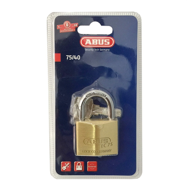 ABUS Khóa treo đồng bấm