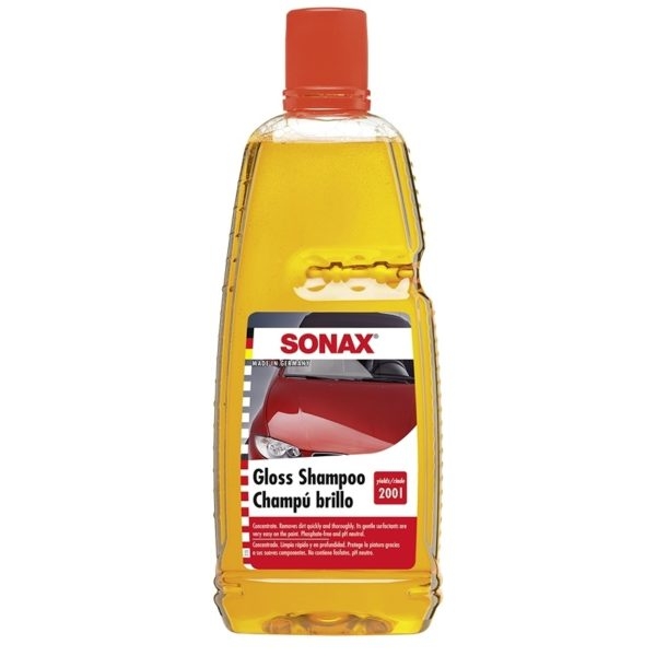 SONAX NƯỚC RỬA XE Ô TÔ ĐẬM ĐẶC (Gloss Shampoo Concentrate 314300)