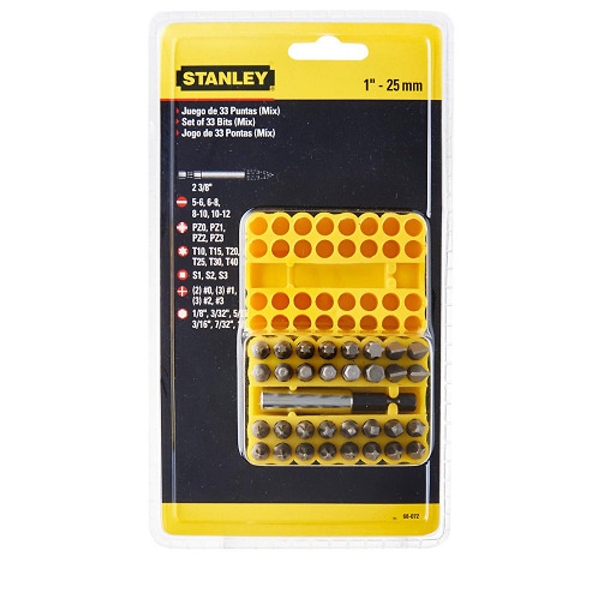 Bộ đầu vít Stanley 68-072 33 chi tiết