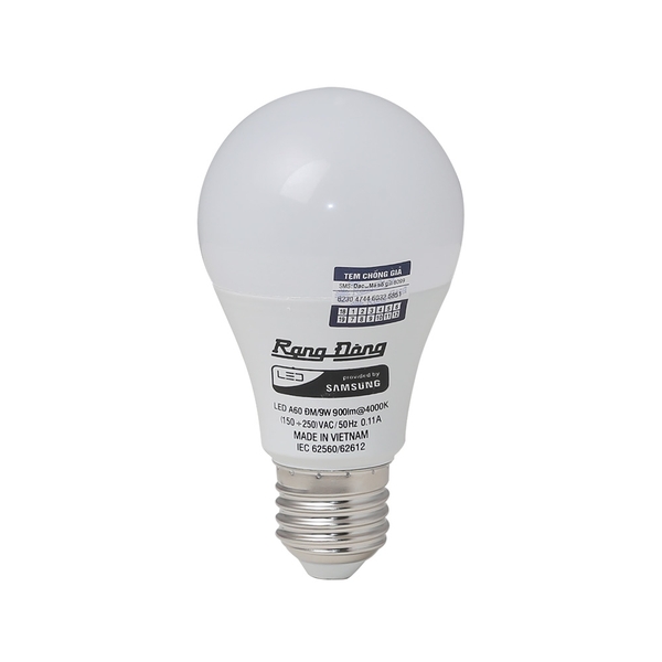 Rạng Đông Led Bulb A60 ĐM / 9W - Đổi màu