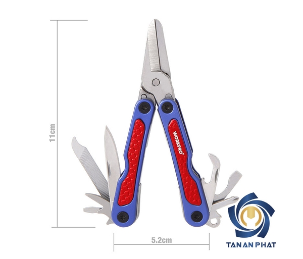 Workpro Bộ dao kéo đa năng 10 trong 1 W014001